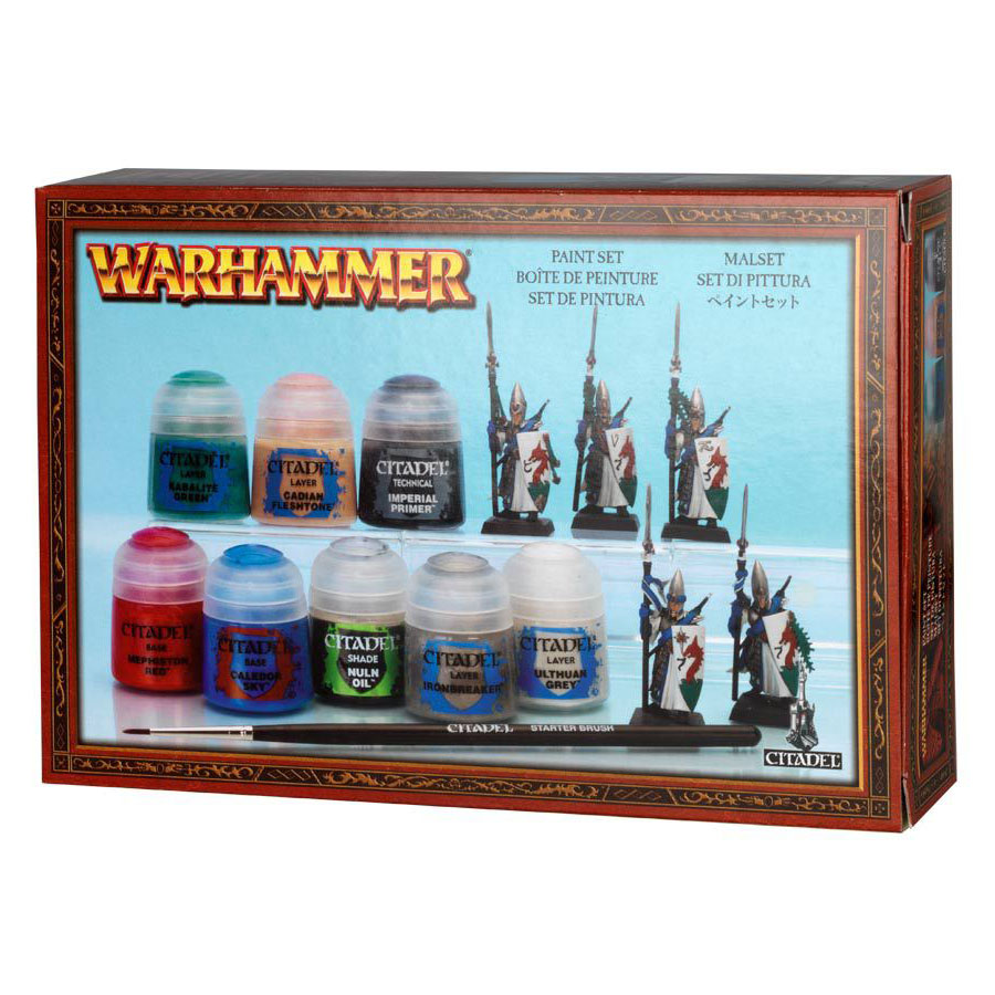 Collector-Info: 99170299011 (60-10) Warhammer Paint Set (Warhammer Farbset)  Citadel Miniatures Paints & Tools
